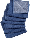 DII Home Essentials Microfiber Microfiber Scrubber Cloth, Blue, Set of 6