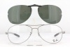 RAY-BAN 8403-59X14 CLIP-ON SUNGLASSES (Frame Not Included)