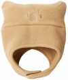 BearHands Unisex-Baby Newborn Chinstrap Hat, Camel, 6-18 Months