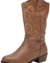 Jessica Simpson Abriana Boot (Little Kid/Big Kid),Cognac,1 M US Little Kid