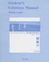 Student Solutions Manual for Elementary Statistics