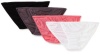 Fruit of the Loom Women's 4-Pack Cotton Fashion String Bikini Panties