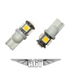 AGT Brand 4x 194 168 5-SMD Amber High Power LED Car Lights Bulb