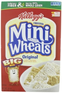 Kellogg's Frosted Mini Wheats Big Bite Cereal 18-ounce (Pack of 4)