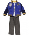 Akademiks Jeanius Level 3-Piece Outfit (Sizes 4 - 7) - blue, 6