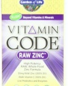 Garden Of Life Vitamin Code Raw Zinc Capsules, 60 Count