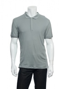 Calvin Klein Men's Light Gray Polo Shirt