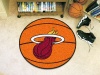 Fan Mats 10207 Miami Heat Basketball Mat