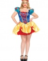 Leg Avenue Women's Plus-Size Fairy Tale Snow White Costume