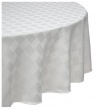 Reflections 70-Inch Round Tablecloth, Pearl