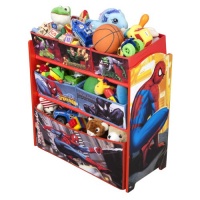 Spiderman Multi-Bin Toy Organizer