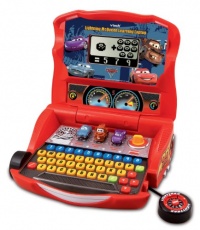 VTech - Disney's Cars - Lightning McQueen Learning Laptop