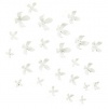 Umbra Wallflower Wall Décor, Set of 25, White