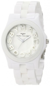 Marc by Marc Jacobs Women's MBM4523 Rivera White Watch