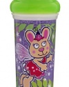 Munchkin Active Animals Insulated Straw Cup, 9 Ounce, Colors May Vary