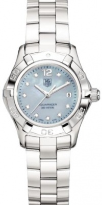 TAG Heuer Women's WAF1419.BA0813 2000 Aquaracer Diamond Accented Watch