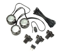 Westek ALV30RC 20-Watt Halogen Line Voltage Accent Light Kit, 3 Pack, Bronze