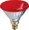 GE 13472 85-Watt Outdoor PAR38 Incandescent Light Bulb, Red