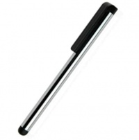 Stylus Soft Touch Pen for DELL LATITUDE XT TABLET PC Touch Screen LCD Silver Metal Black Rubber Shirt Clip