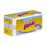 Charmin Basic Toilet Paper 16 Double Rolls