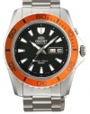 Orient Automatic Dive Watch CEM75004B (Orange Bezel Mako II)