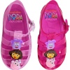 Dora the Explorer Backpack, Dora & Boots Pink & Raspberry Jellies Jelly Sandals 5/6-9/10