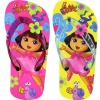 Nick Jr. Dora the Explorer Making Music Pink/Yellow Toddler Flip Flops Sandals