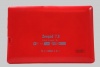 RED Color 7.0 ZEEPPAD(TM) ANDROID 4.0 TABLET 4GB CAPACITY WIFI, CAMERA, YOUTUBE, GAMES SKYPE VIDEO CALLING & NETFLIX MOVIES