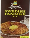 Lunds Swedish Pancake Mix, 12-Ounce (Pack of 6)