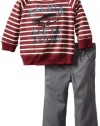 Calvin Klein Baby-Boys Infant Stripes Top With Pant