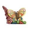 Enesco Jim Shore Heartwood Creek Mini Butterfly Figurine, 2.375-Inch