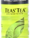 Teas' Tea Pure Green Unsweetened Tea, 16.9-Ounce Bottles (Pack of 12)