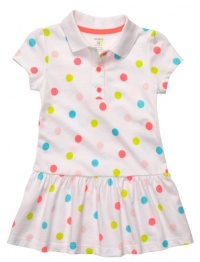 Carter's 2-pc. Polka Dot Polo Dress Set WHITE 6 Mo