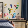 (10x18) Nintendo - Super Mario Bros. Wii Peel & Stick Wall Decals