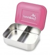 LunchBots Duo Stainless Steel Food Container, Pink