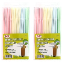 Flexible & Disposable Drinking Straws - 360 Individual Straws