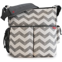 Skip Hop Duo Essential Diaper Bag, Chevron