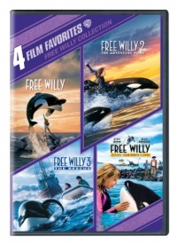 4 Film Favorites: Free Willy (Free Willy, Free Willy 2: The Adventure Home, Free Willy 3: The Rescue, Free Willy 4)