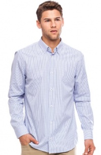 Armani Exchange Micro Check Dress Shirt