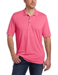 IZOD Men's Short Sleeve Solid Grid Golf Polo