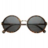 Vintage Inspired Classic Round Circle Sunglasses w/ Metal Bridge