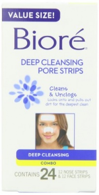 Biore Deep Cleansing Pore Strips, 24 Count