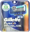 Gillette Fusion Proglide Manual Men's Razor Blade Refills 8 Count