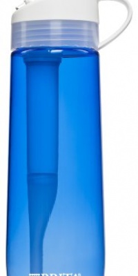 Brita Hard Sided Water Filter Bottle, Blue