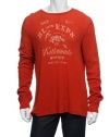 Polo by Ralph Lauren Orange Graphic Thermal Shirt T-Shirt , Size 2XLarge