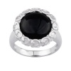 Sterling Silver Black Onyx Ring