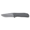 Columbia River Knife and Tool 6450S Drifter Stainless Handle Knife with 3-Inch Razor Edge Blade