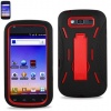 Samsung Galaxy S Blaze 4G / T769 Black / Red Combo Silicone Case