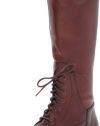 FRYE Women's Melissa Lace Riding Boot,Redwood,8 M US