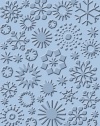 Cuttlebug A2 Embossing Folder, Snowflakes